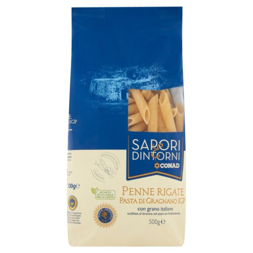 Penne Rigate Pasta di Gragnano IGP 500 g Sapori & Dintorni Conad