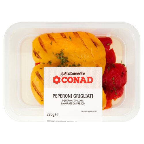 Peperoni Grigliati 220 g Gustosamente Conad