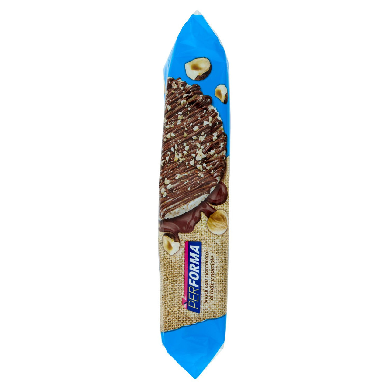Performa Snack gallette con cioccolato al latte e nocciole, 84 kcal per snack - 8 x 17,75 g