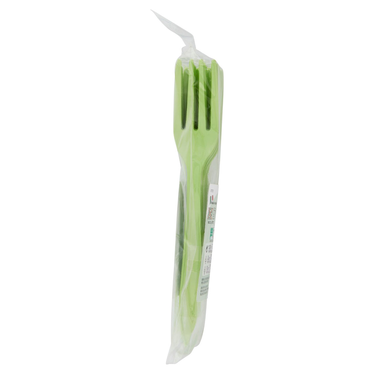 PerLa Festa ComposTable Forchette Compostabili verdi 8 pz