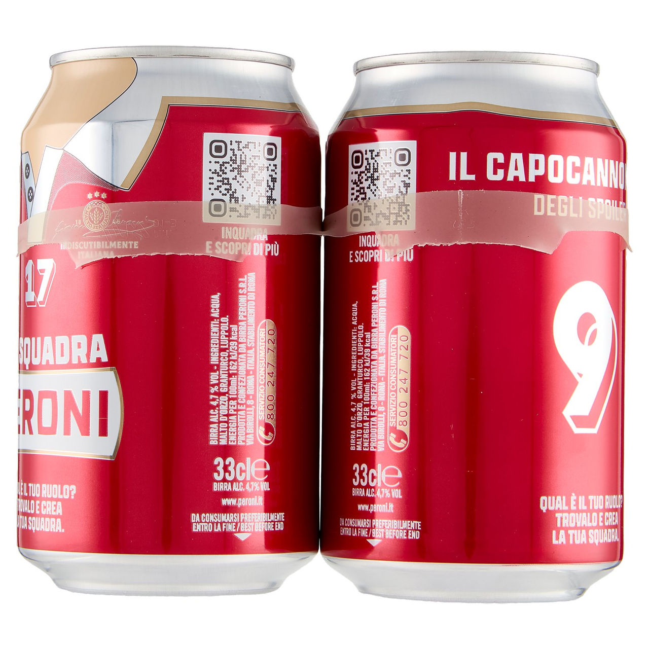 Peroni 2 x 33 cl