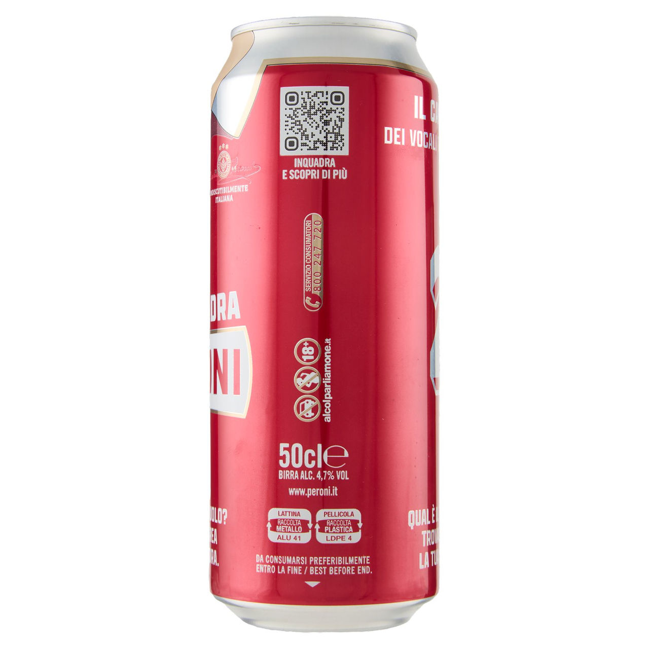 Peroni Birra in Lattina Edizione Limitata 50 cl