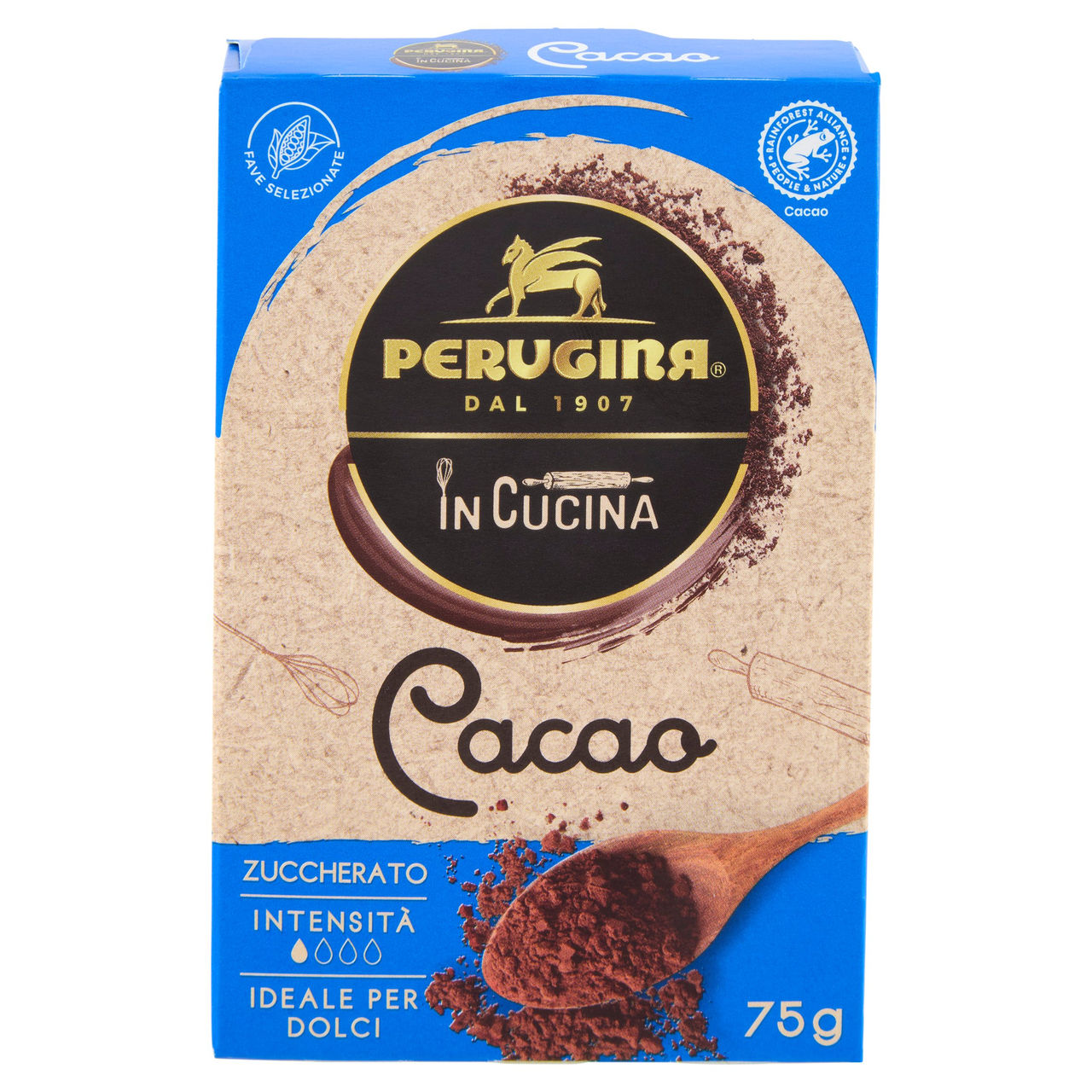 PERUGINA Cacao Zuccherato in Polvere 75g