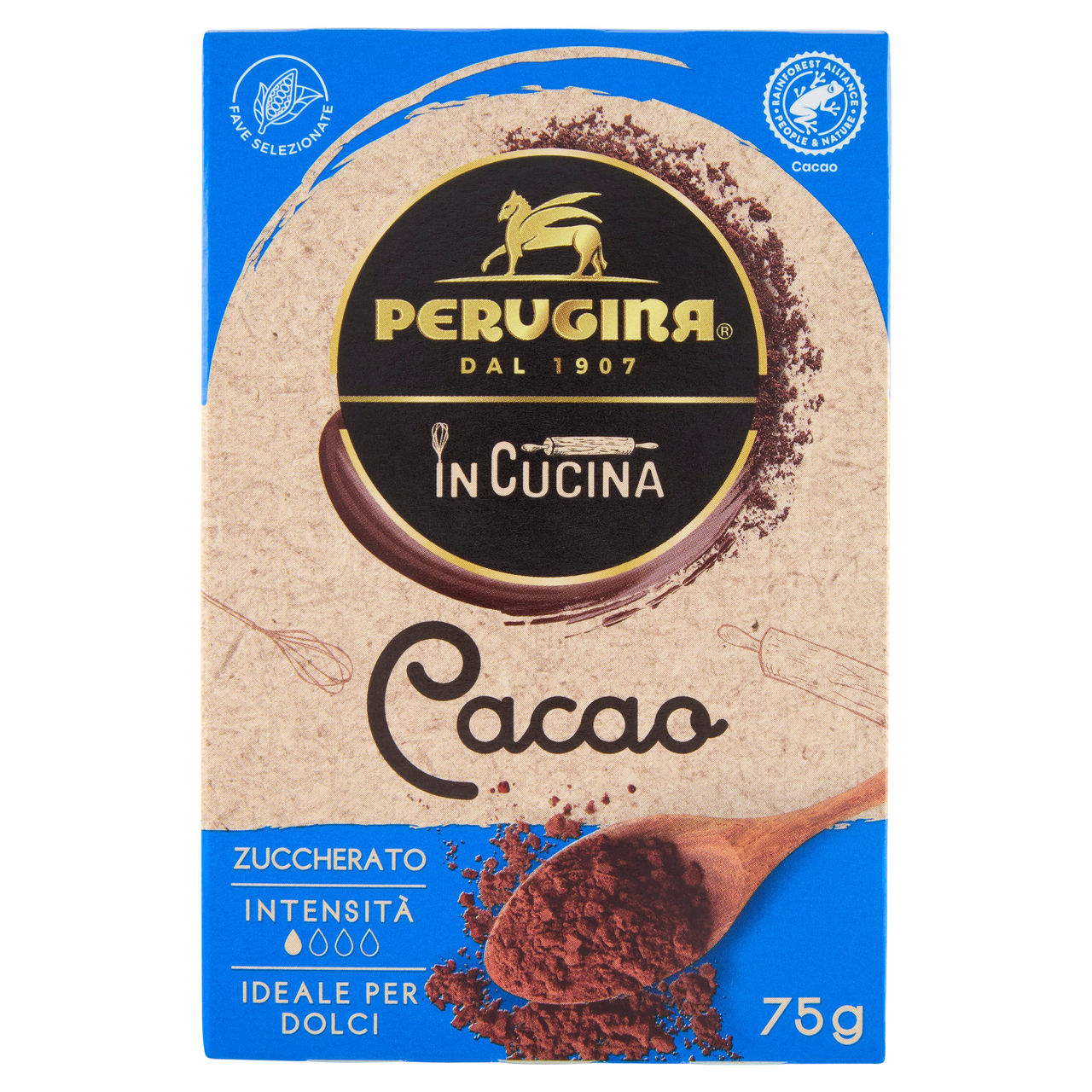 PERUGINA Cacao Zuccherato in Polvere 75g