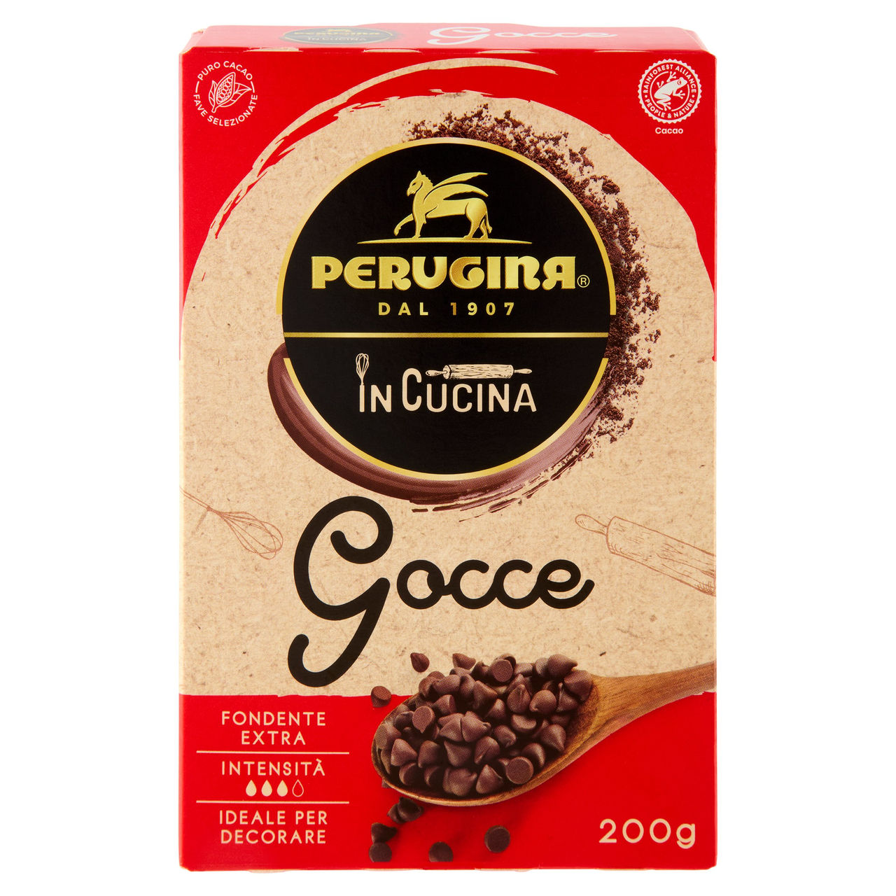 PERUGINA Gocce Cioccolato Fondente Extra 200g