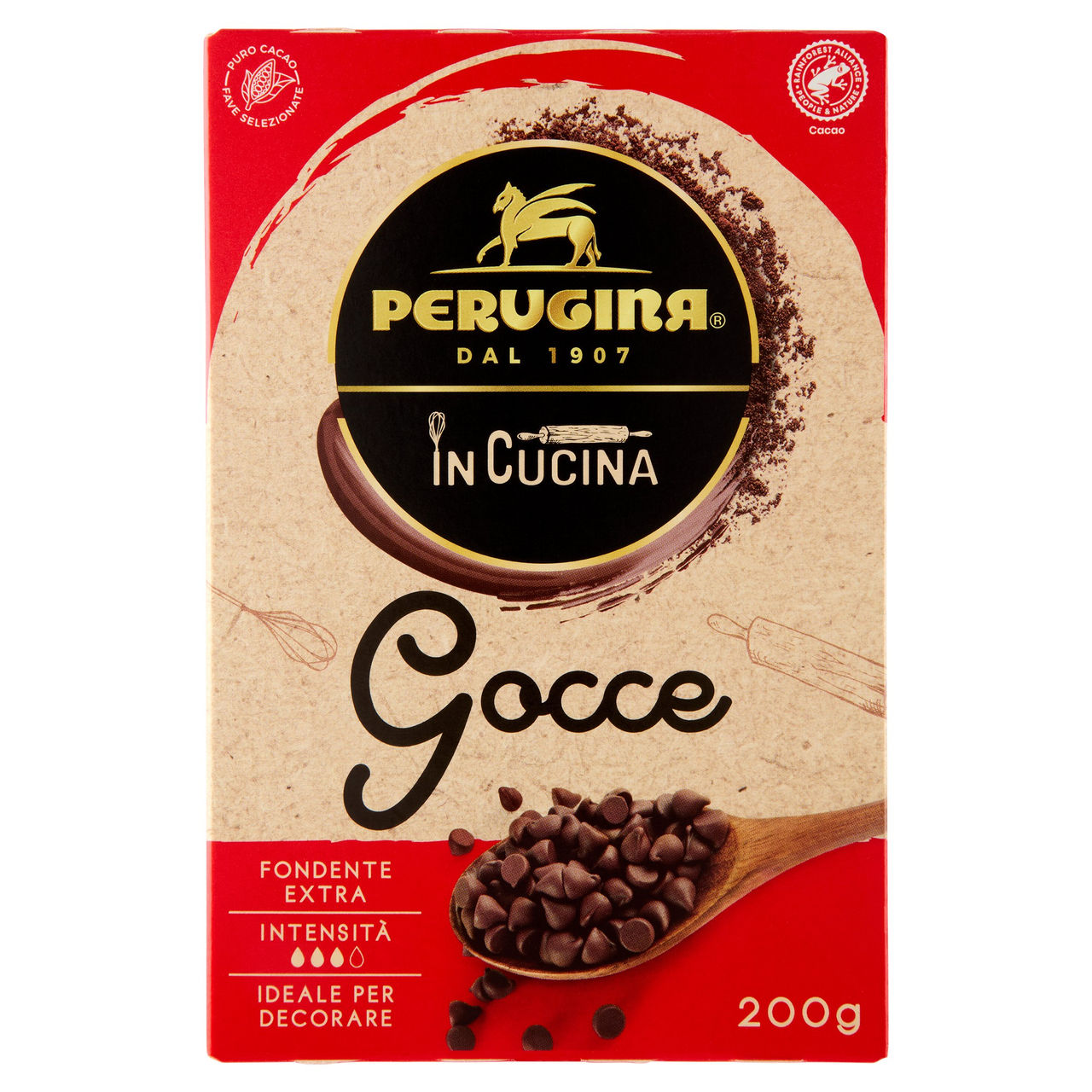 PERUGINA Gocce Cioccolato Fondente Extra 200g