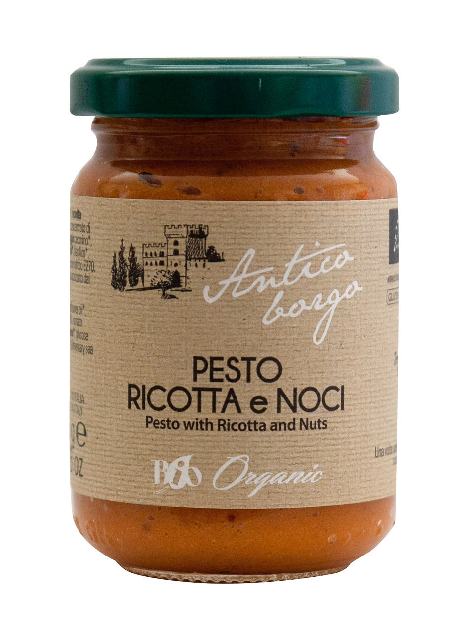 Pesto BIO Antico Borgo ricotta e noci 140 g