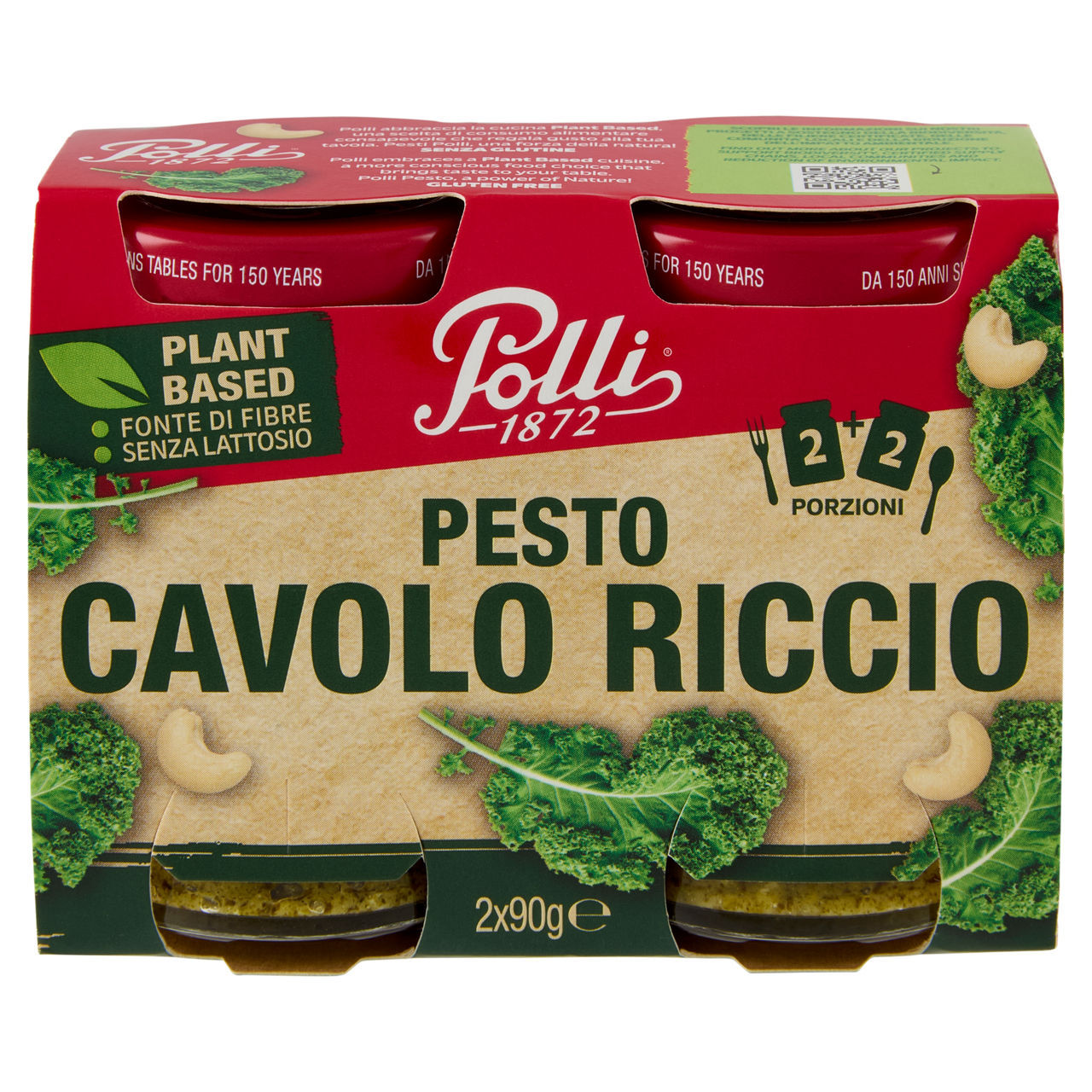 Pesto Polli cavolo riccio conf 2x90 g