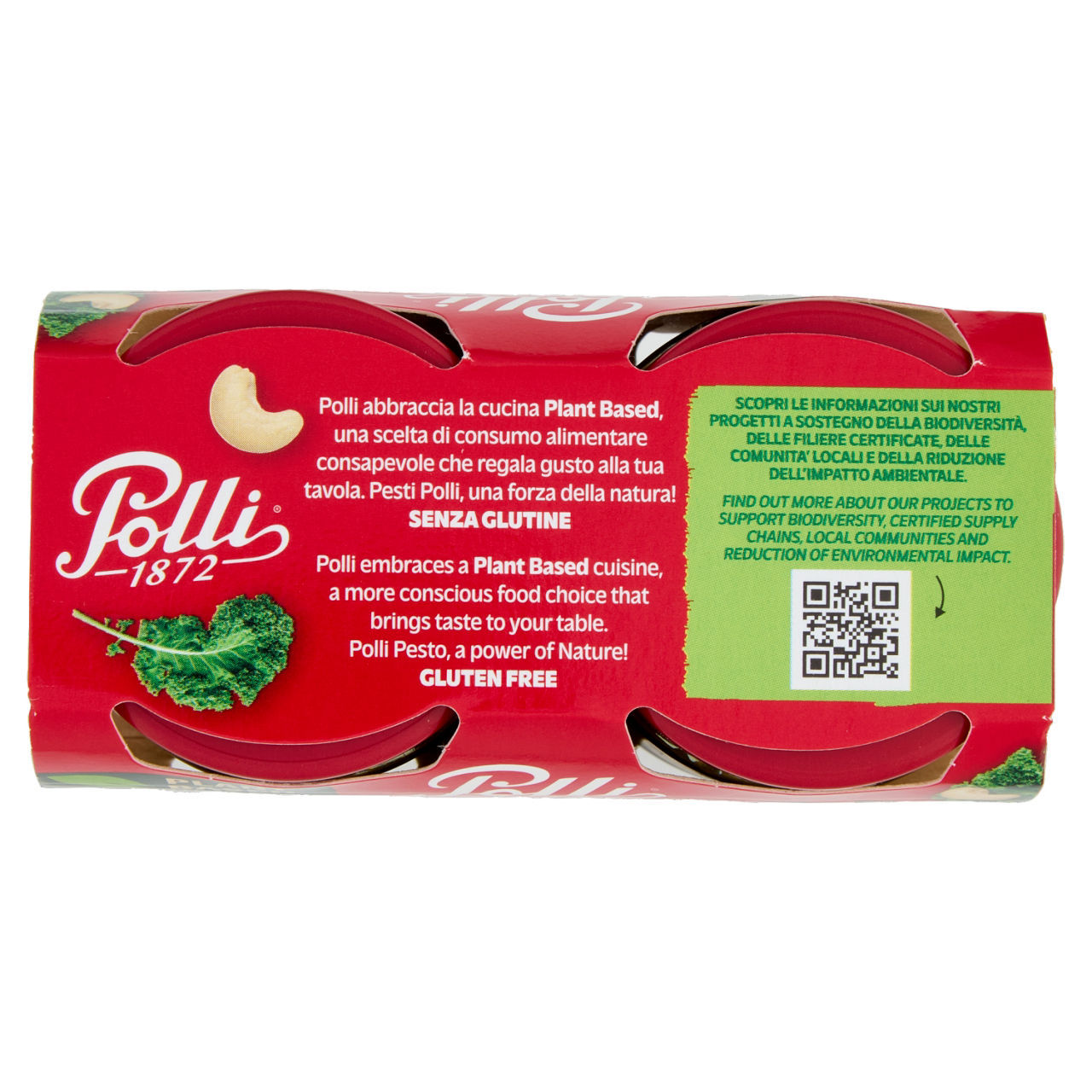 Pesto Polli cavolo riccio conf 2x90 g