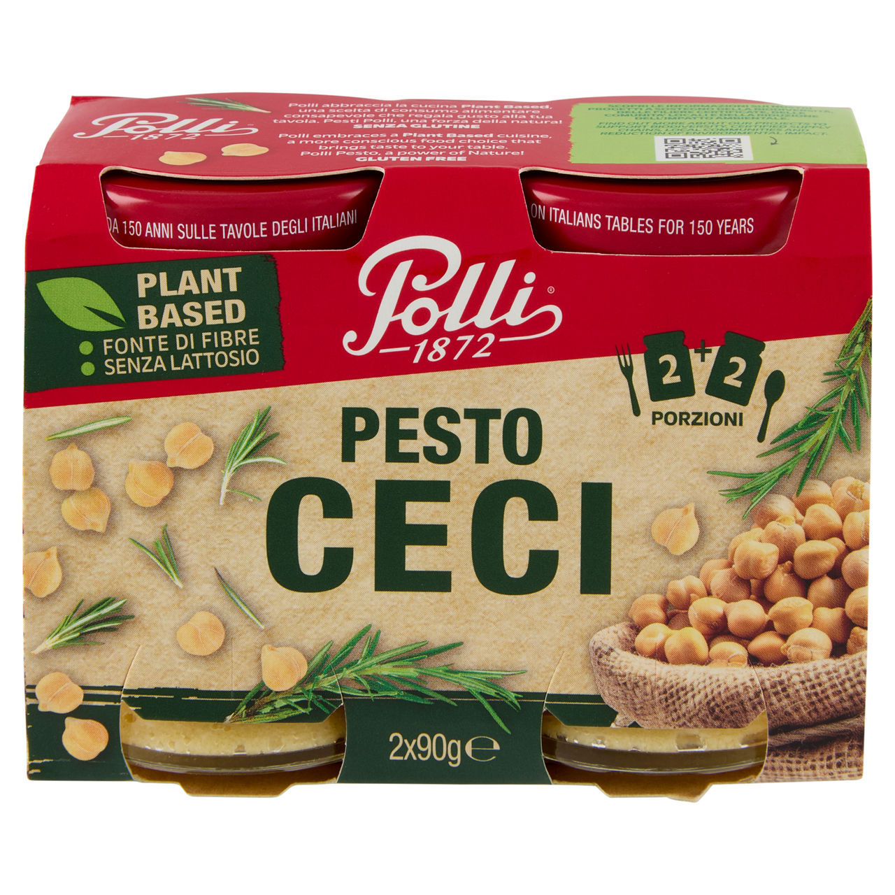 Pesto Polli ceci conf. 2x90 g