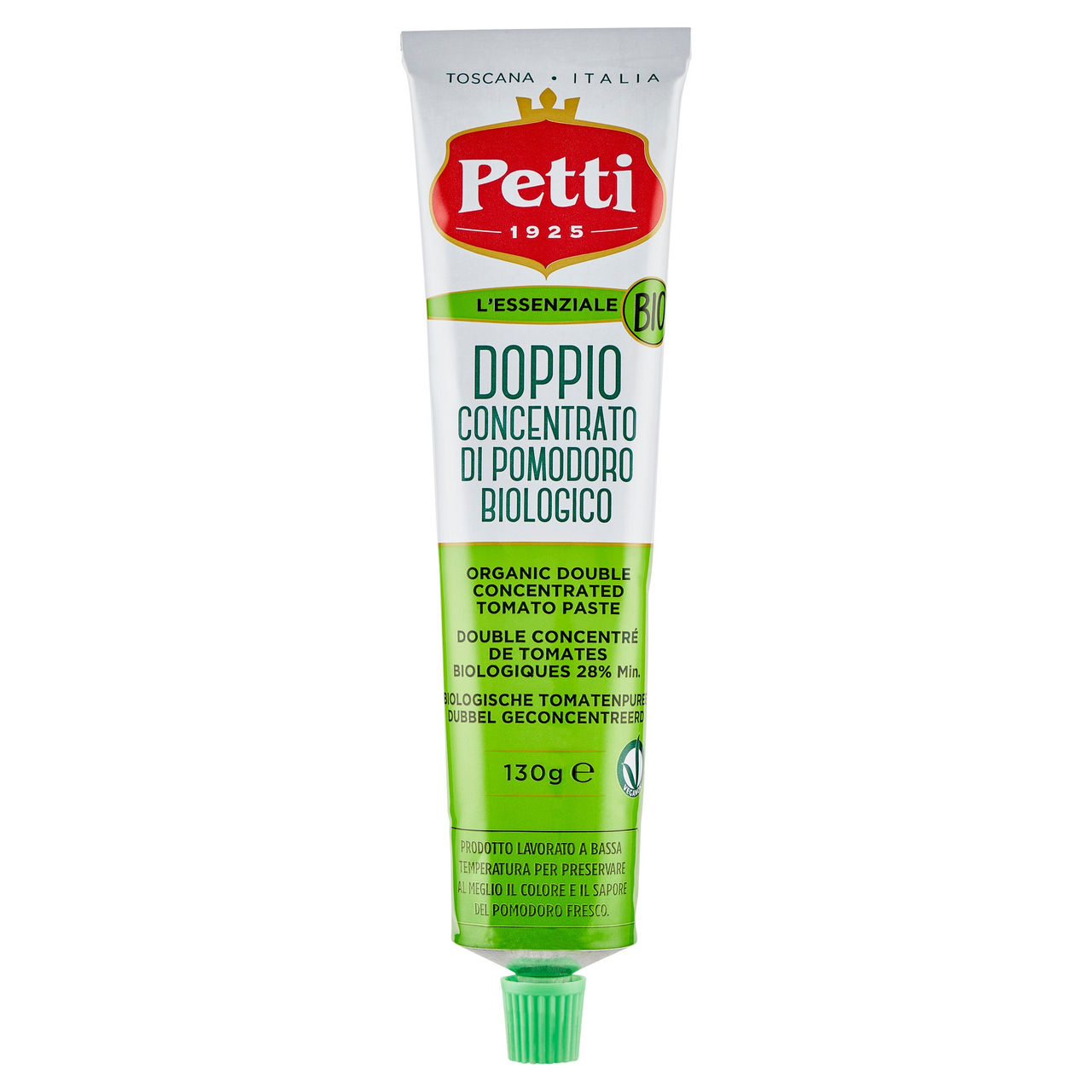 Petti "L'essenziale BIO" Doppio concentrato di pomodoro biologico 130 g