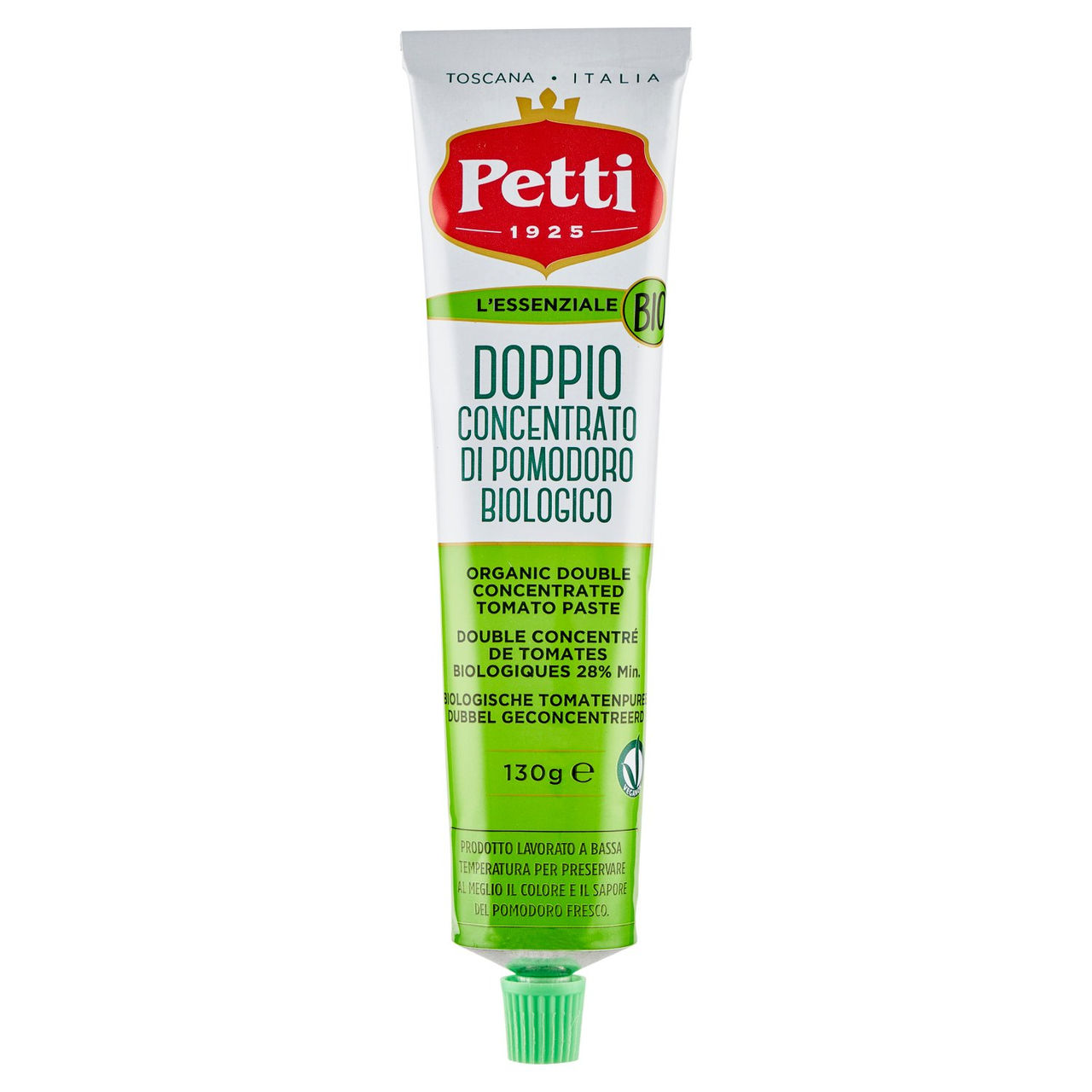 Petti "L'essenziale BIO" Doppio concentrato di pomodoro biologico 130 g