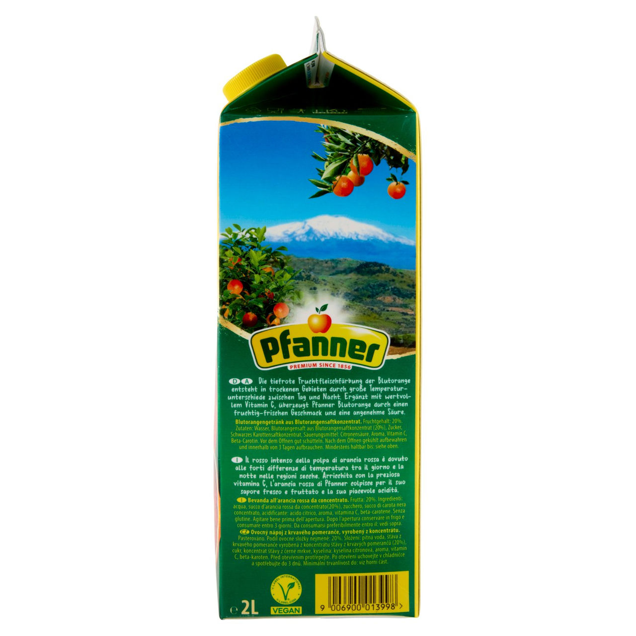Pfanner Arancia Rossa 2 L