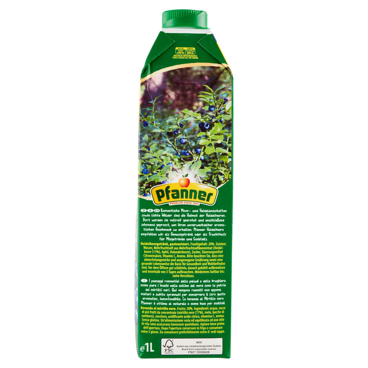 Pfanner Mirtillo 1 L