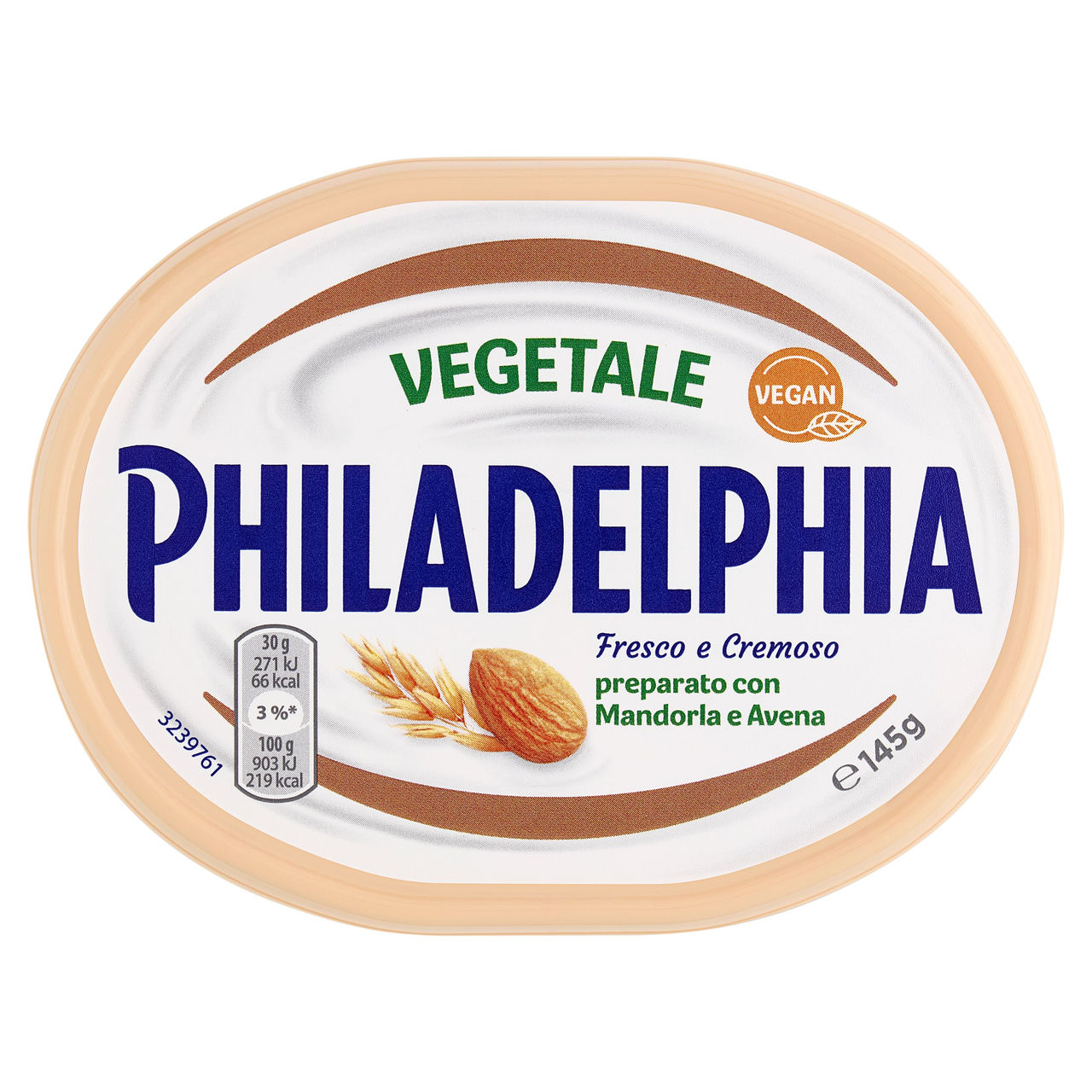 Philadelphia Vegetale a base di Mandorla e Avena - 145g