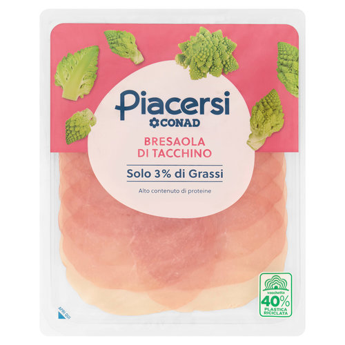 Piacersi Bresaola di Tacchino 100 g Conad
