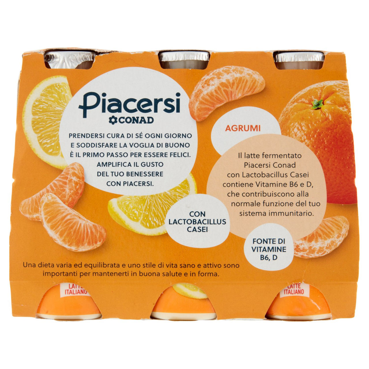 Piacersi Agrumi 6 x 100 g Conad in vendita online