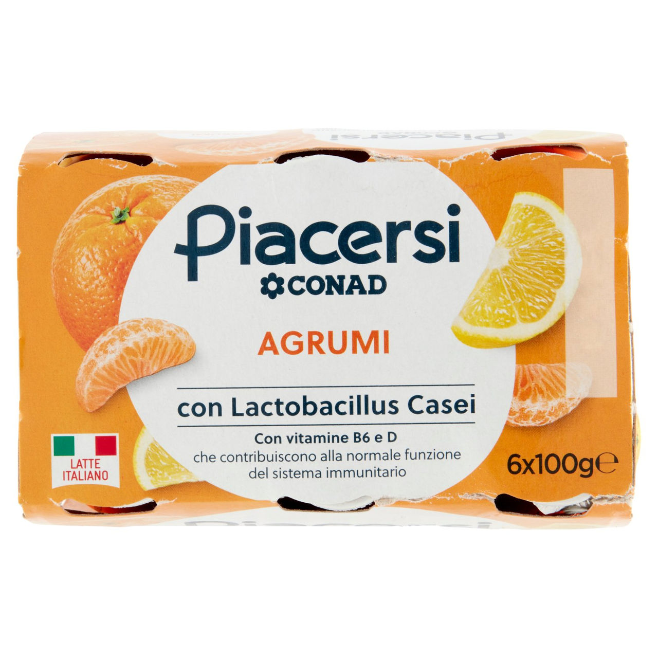 Piacersi Agrumi 6 x 100 g Conad in vendita online