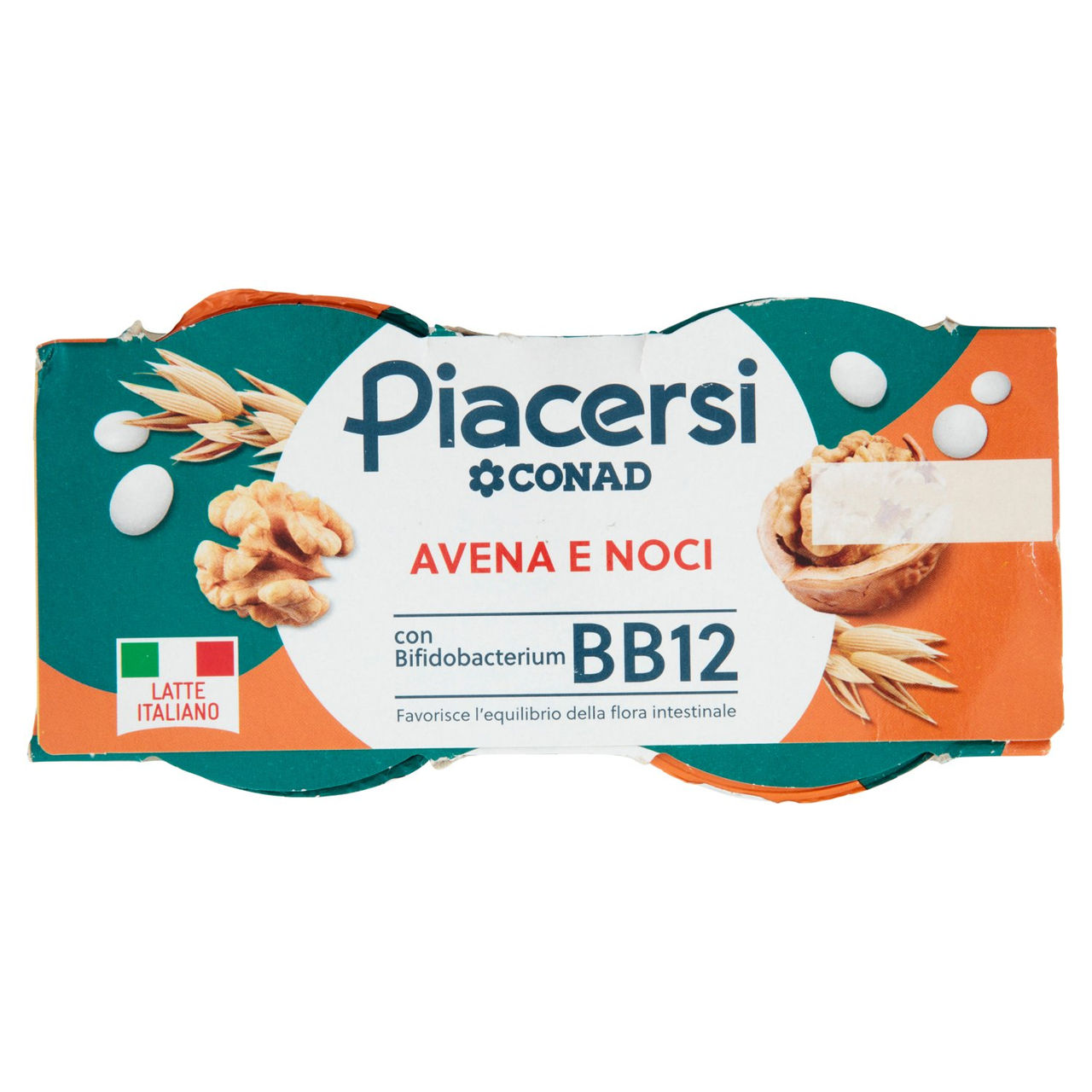 Piacersi Avena e Noci 2x125 g Conad vendita online