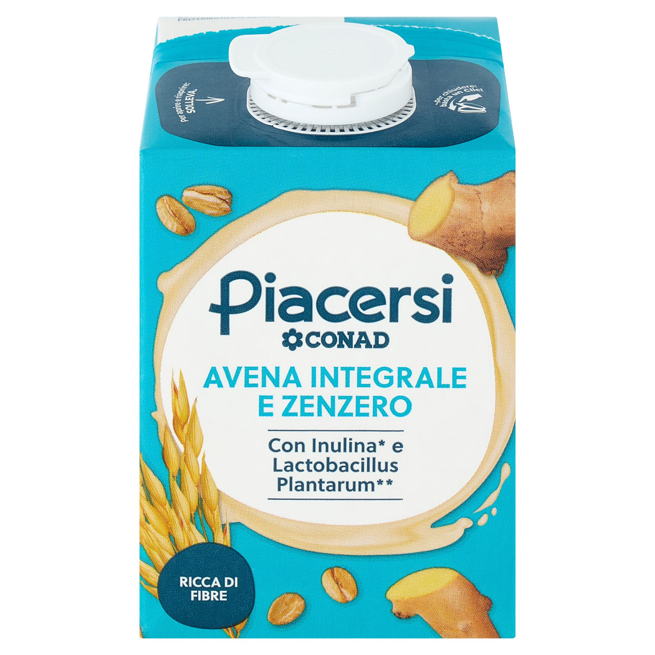 PIACERSI CONAD Avena Integrale e Zenzero 500 ml