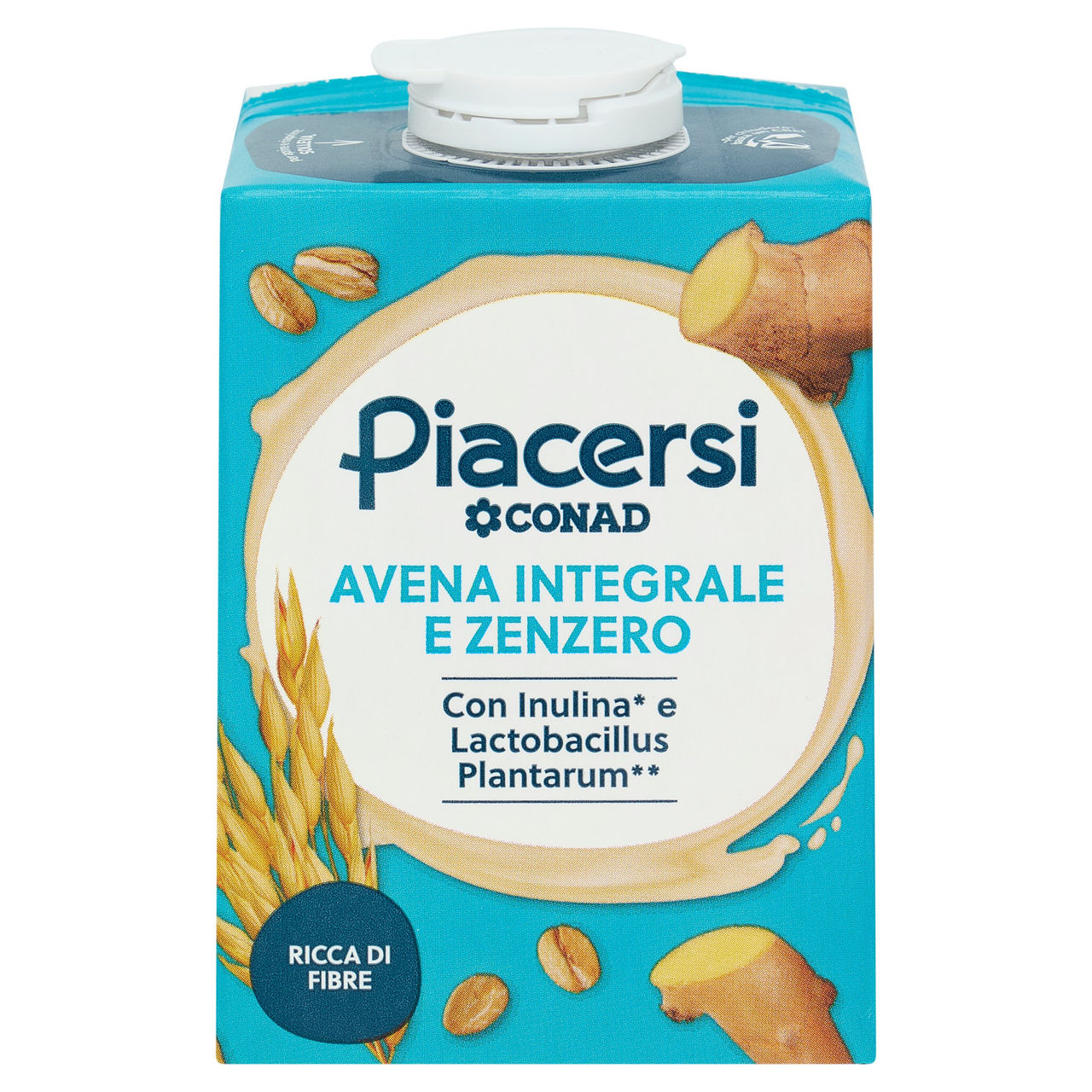 PIACERSI CONAD Avena Integrale e Zenzero 500 ml