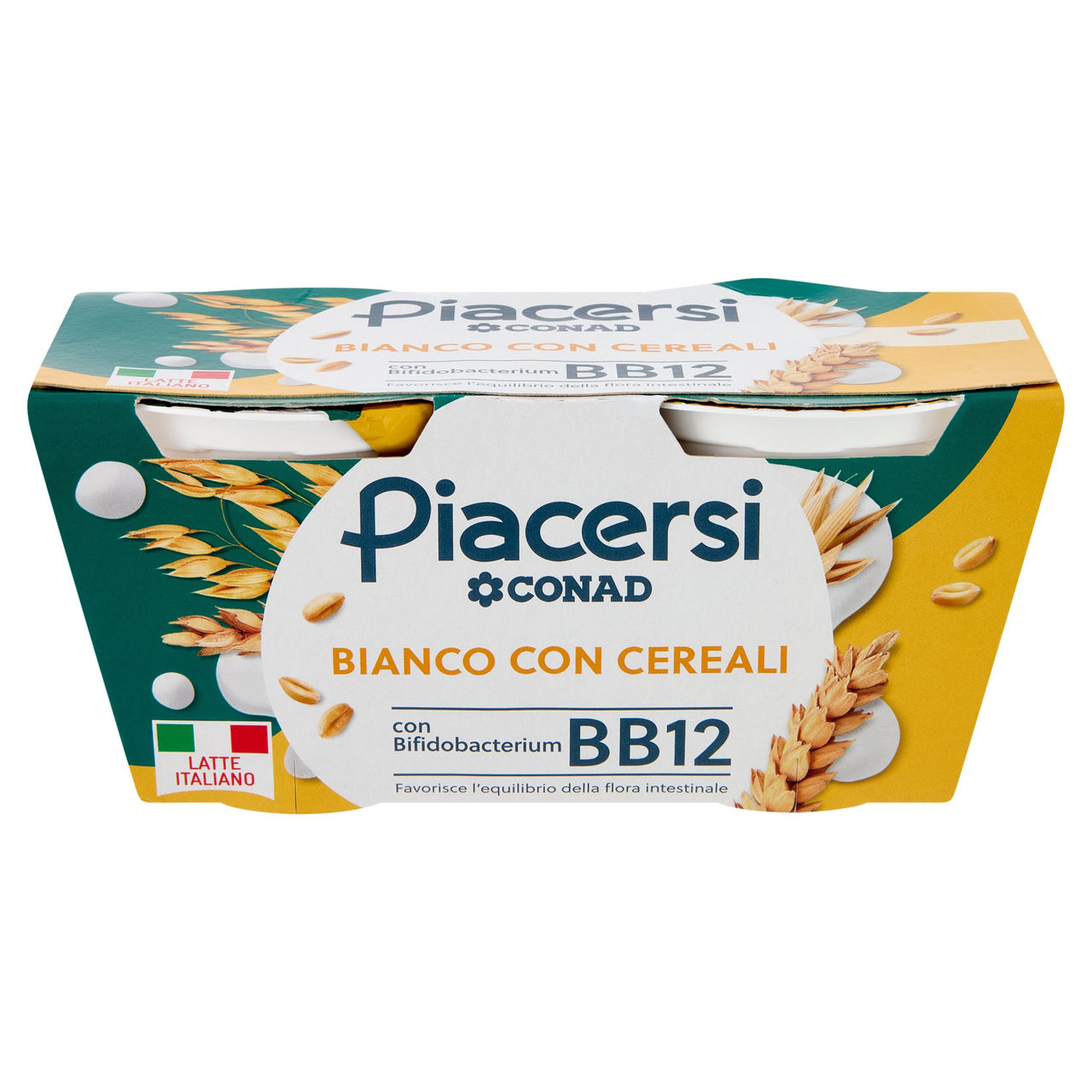 Bianco con Cereali 2x125 g Conad in vendita online