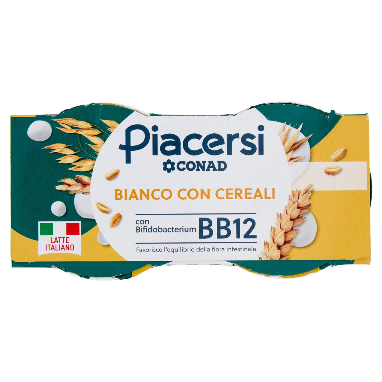 Bianco con Cereali 2x125 g Conad in vendita online