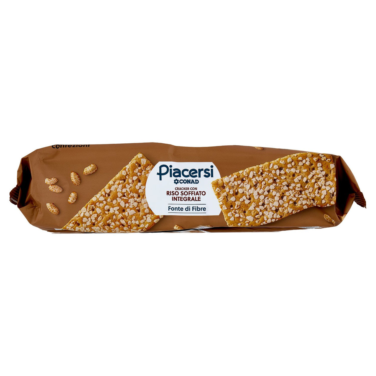 Cracker con Riso Soffiato 10 pz Piacersi Conad