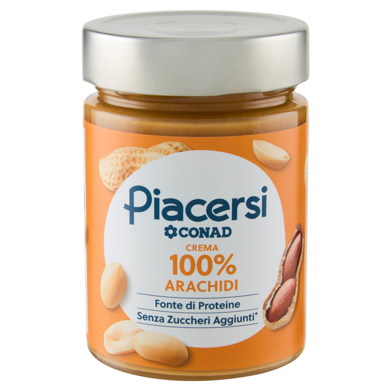 PIACERSI CONAD Crema 100% Arachidi 350 g