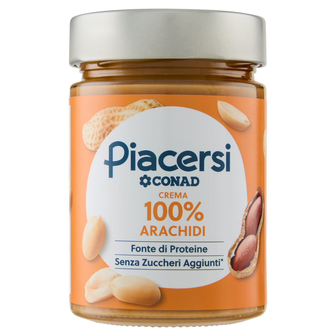 PIACERSI CONAD Crema 100% Arachidi 350 g
