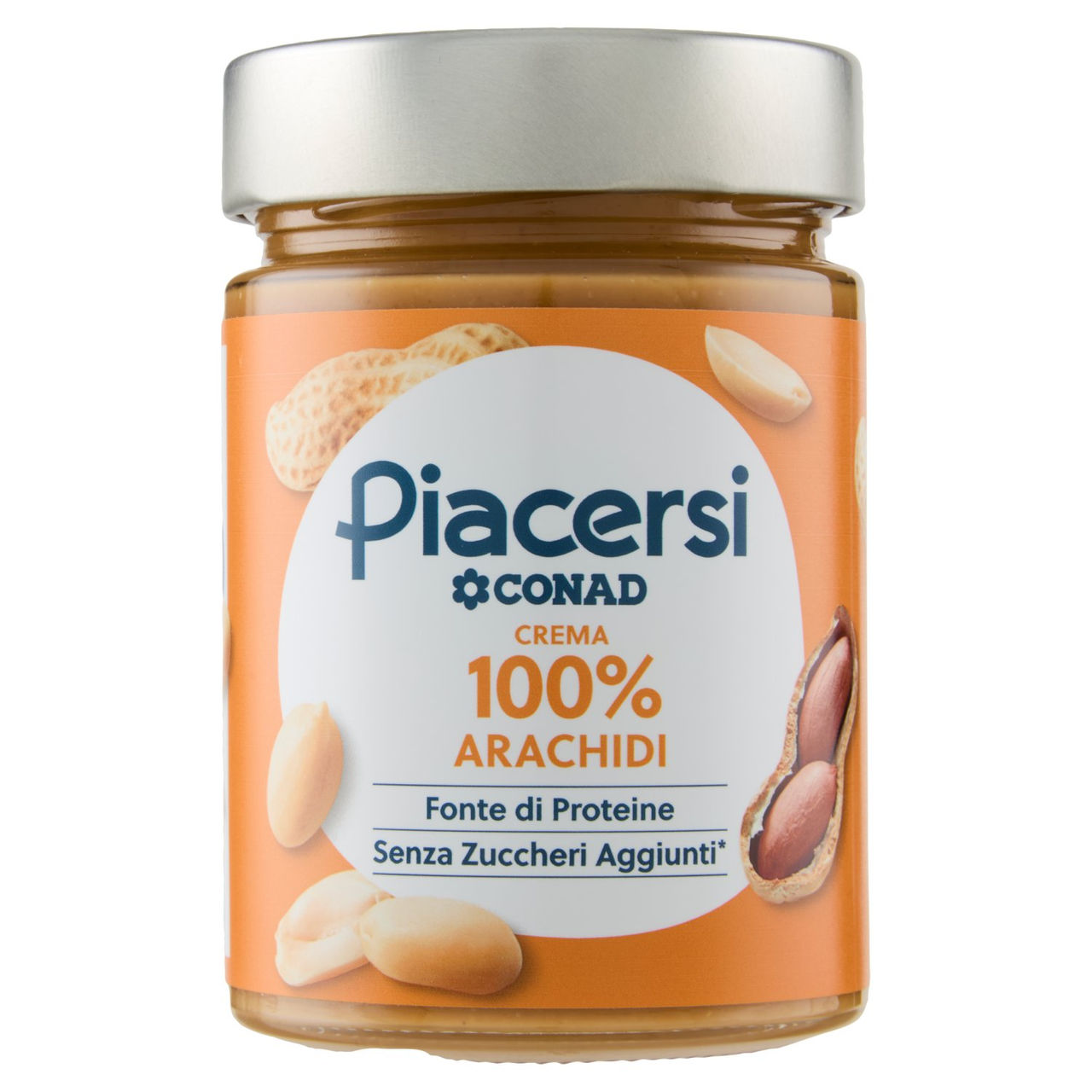 PIACERSI CONAD Crema 100% Arachidi 350 g