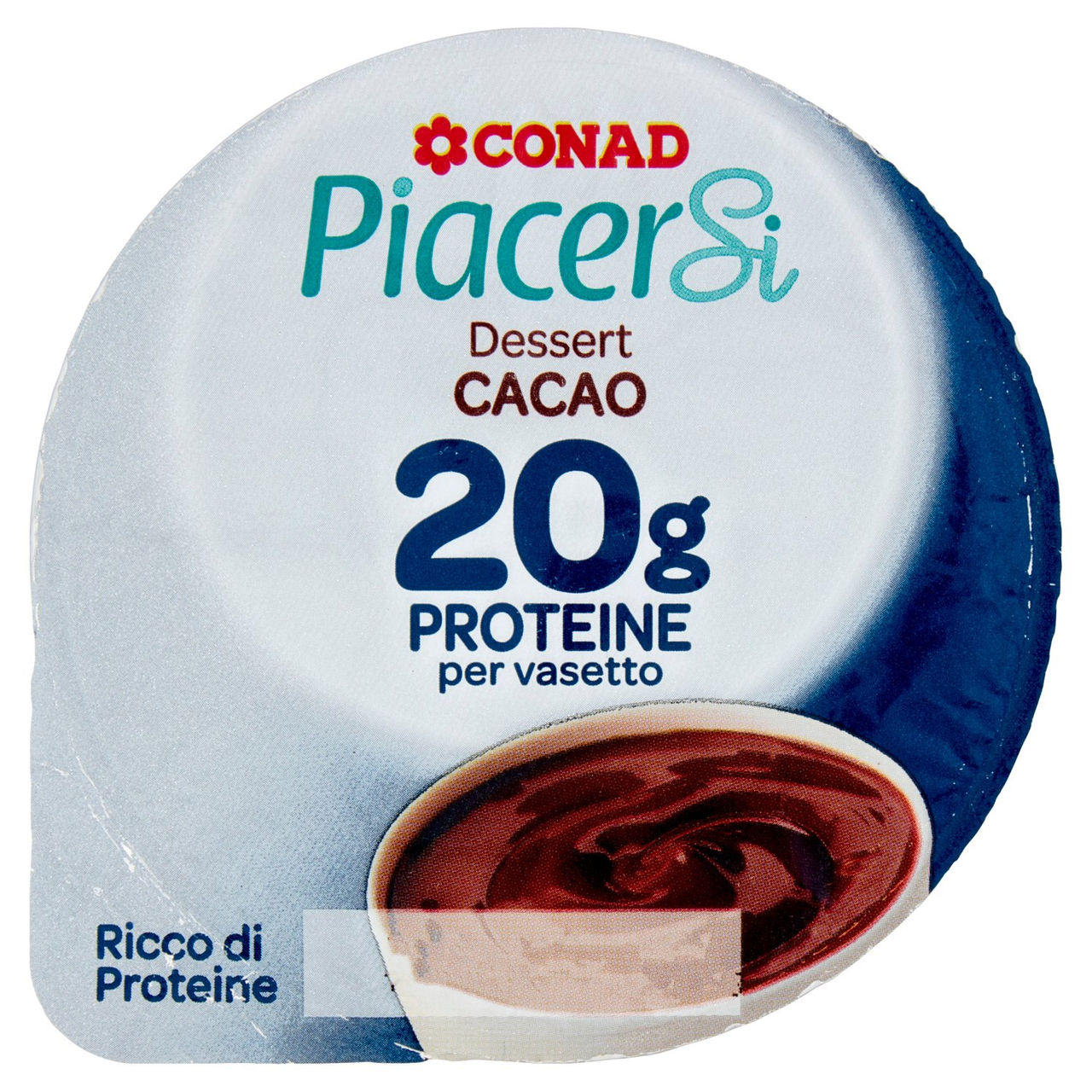 PIACERSI CONAD Dessert Cacao 20g Proteine per vasetto 200 g