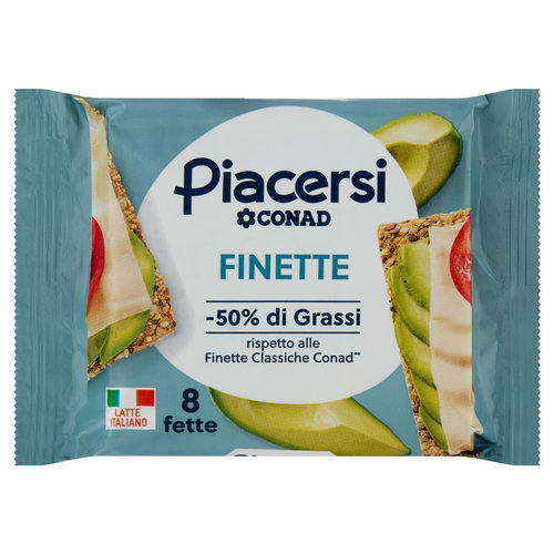PIACERSI CONAD Finette 8 fette 200 g