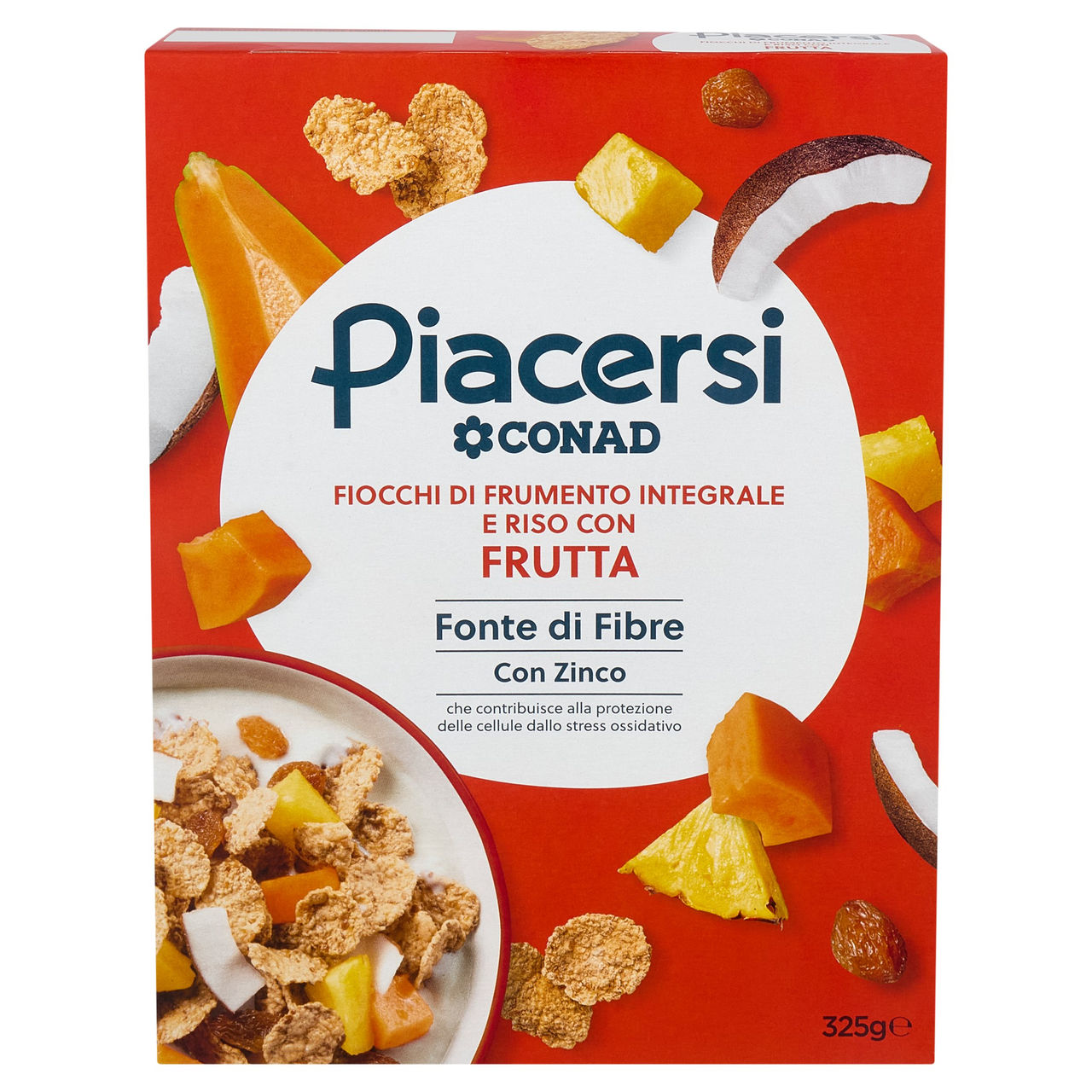 Fiocchi di Frumento Riso Frutta Vitamine Conad