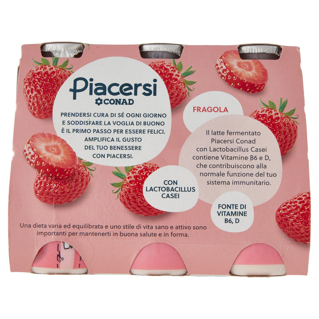 Fragola 6 x 100 g Conad in vendita online