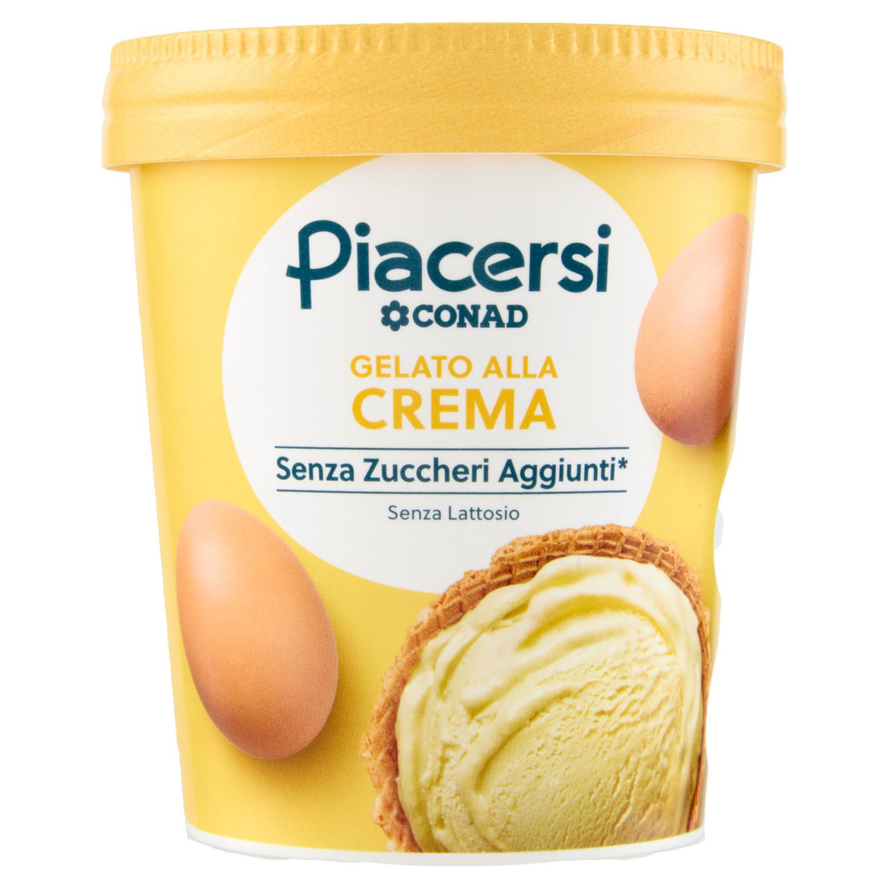 PIACERSI CONAD Gelato alla Crema 250 g