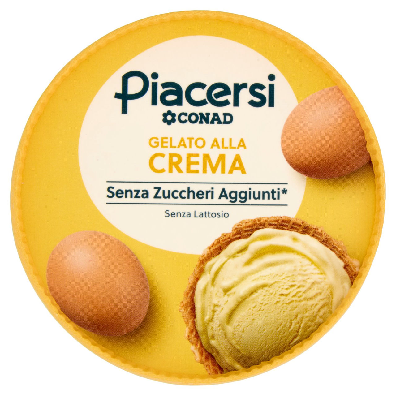 PIACERSI CONAD Gelato alla Crema 250 g