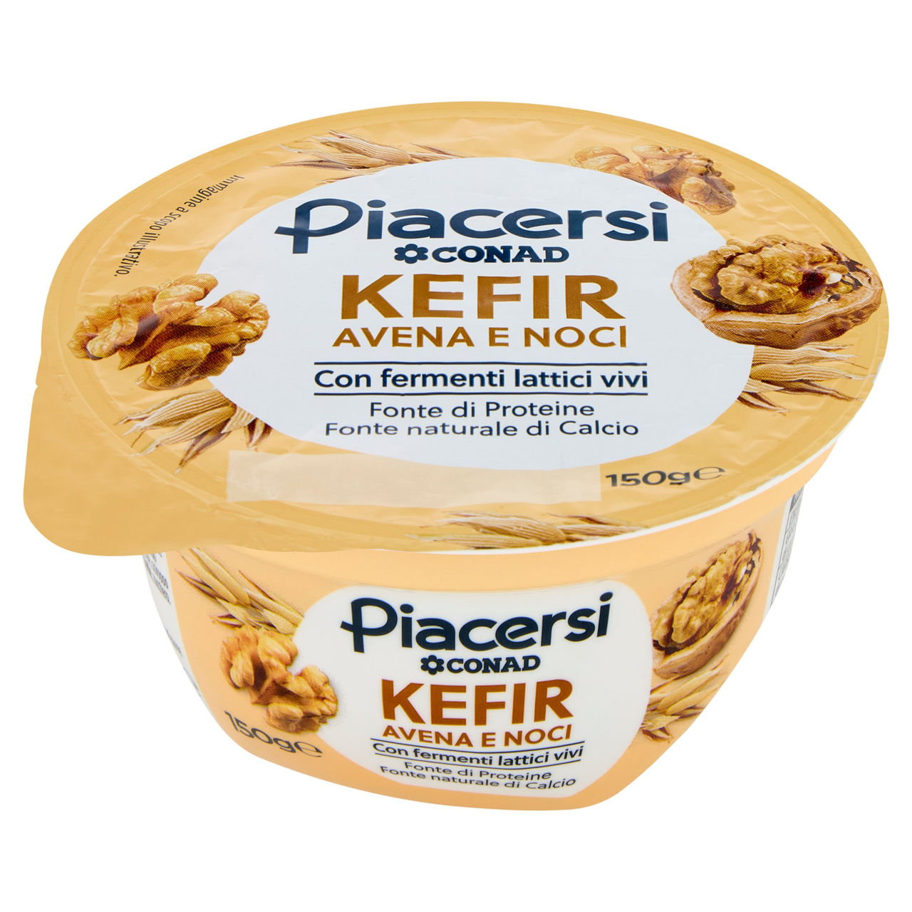 PIACERSI CONAD Kefir Avena e Noci 150 g
