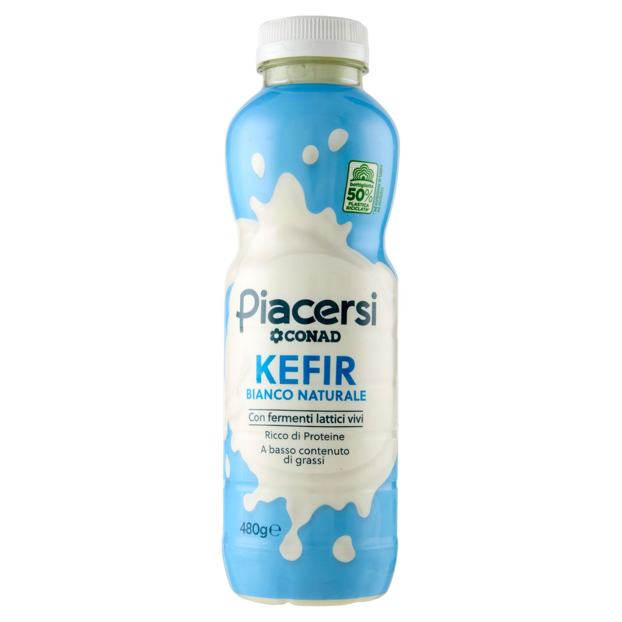 PIACERSI CONAD Kefir Bianco Naturale 480 g