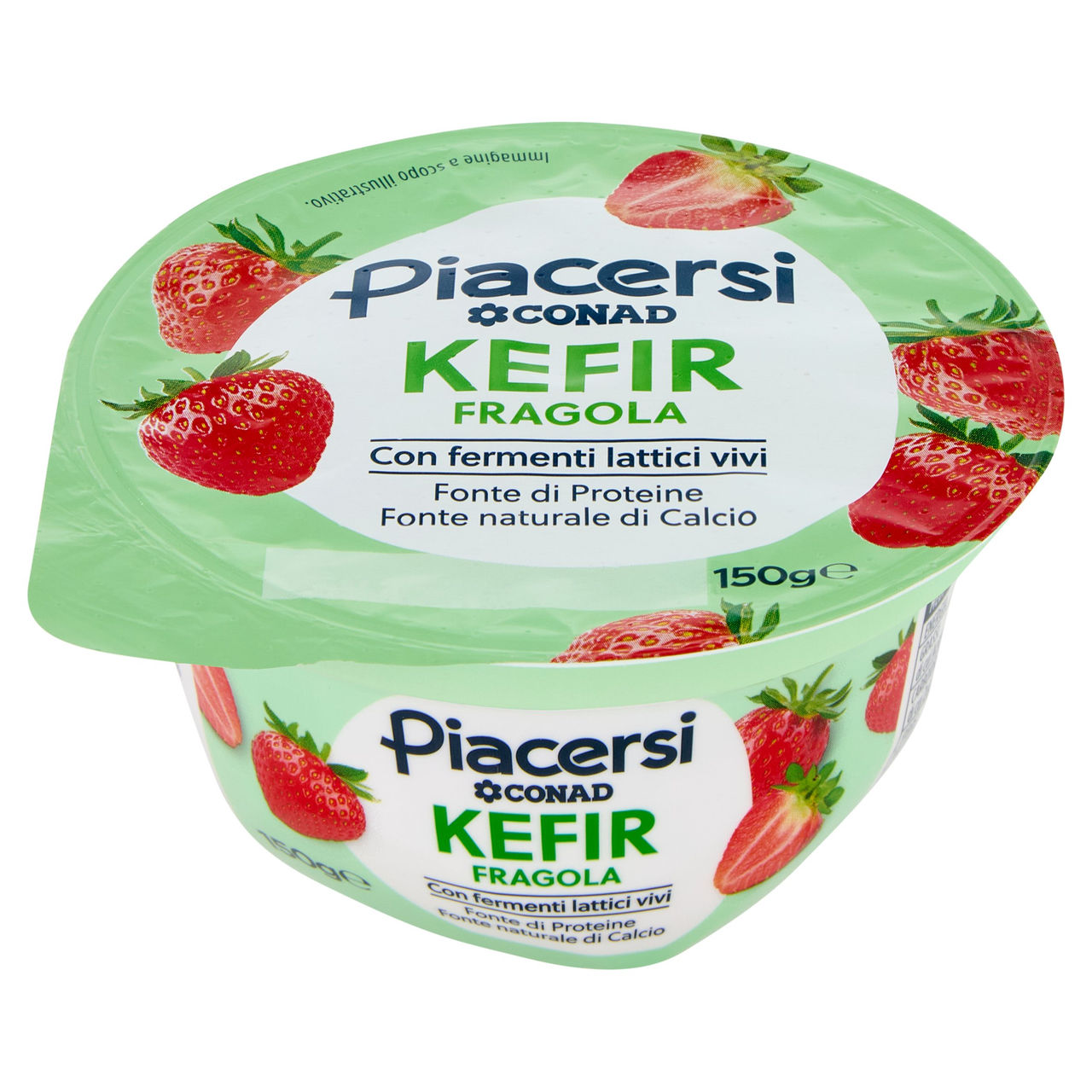 PIACERSI CONAD Kefir Fragola 150 g
