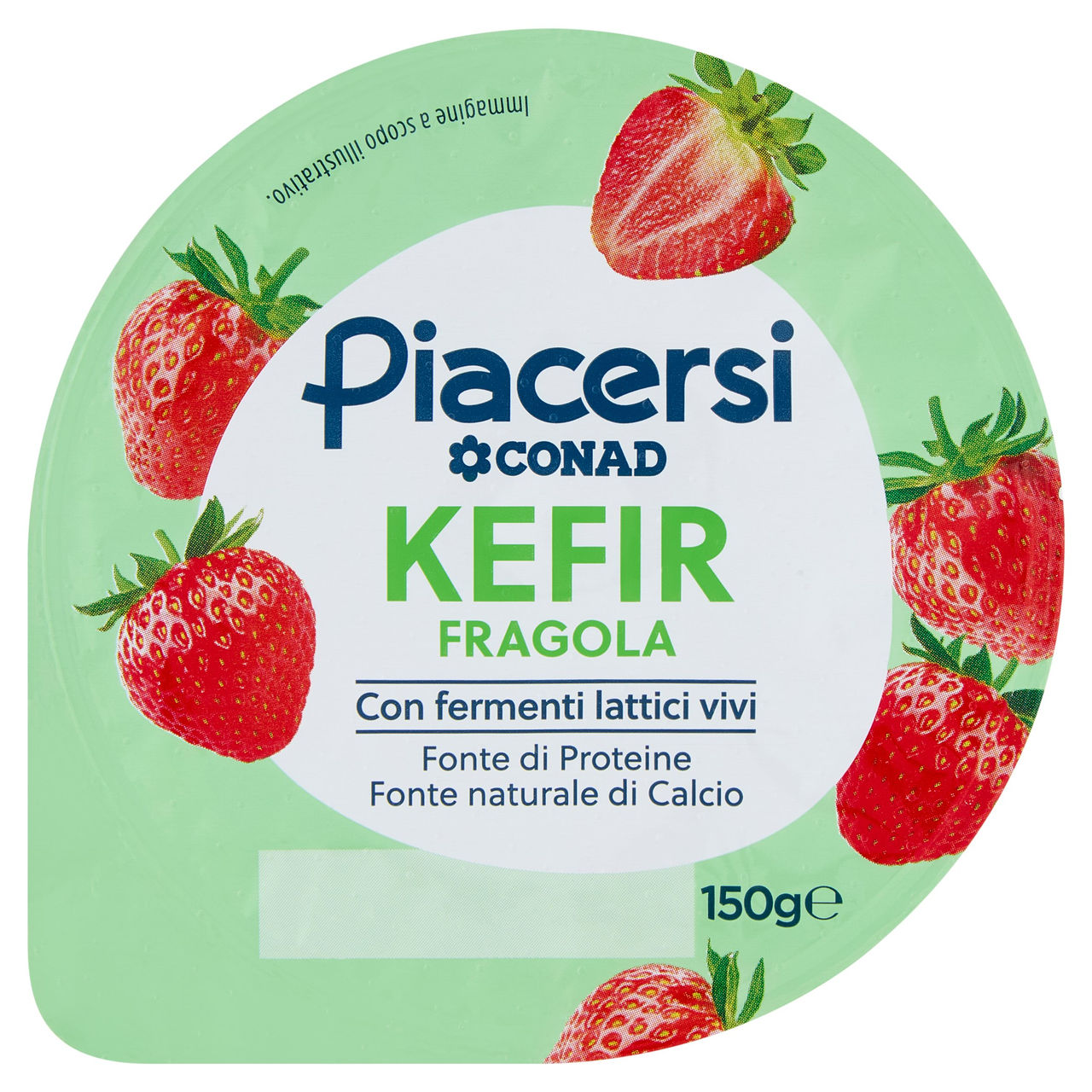 PIACERSI CONAD Kefir Fragola 150 g