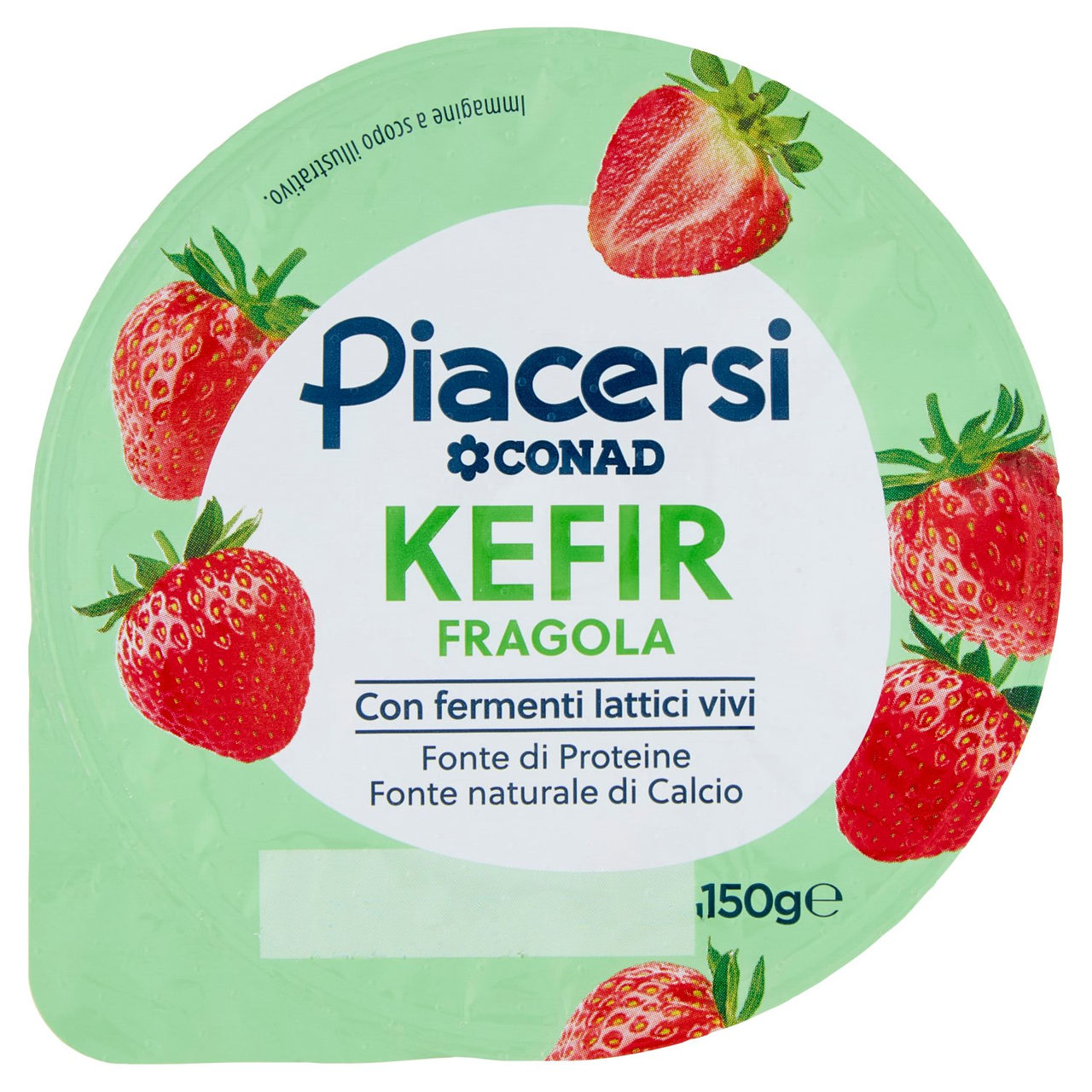 PIACERSI CONAD Kefir Fragola 150 g