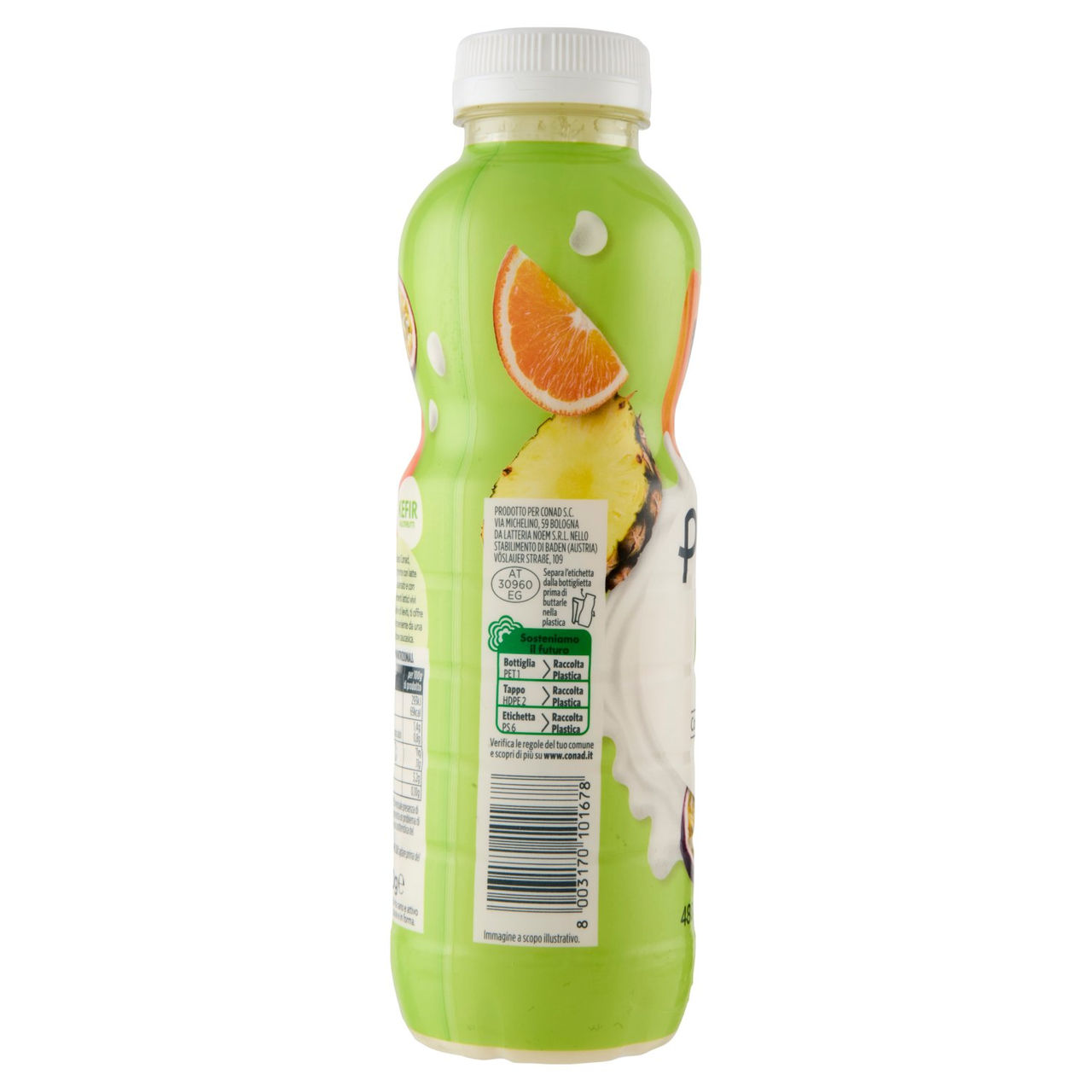 PIACERSI CONAD Kefir Multifrutti 480 g