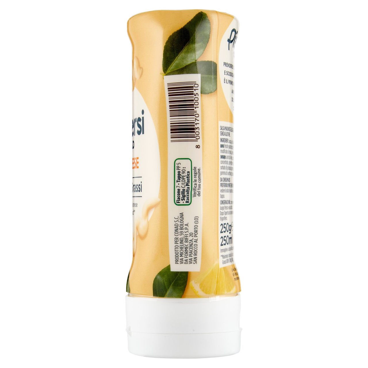 PIACERSI CONAD Maionese -65% di Grassi 250 g