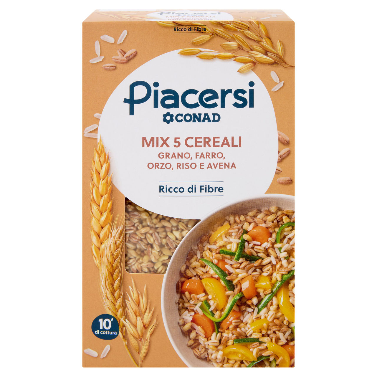 Mix 5 Cereali Precotti 400 g Piacersi Conad