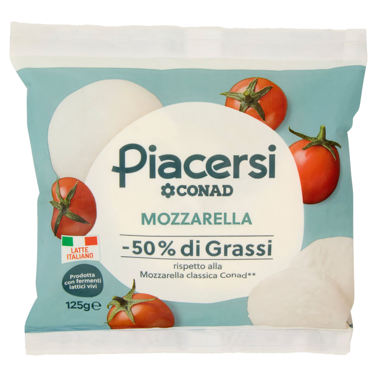 Mozzarella Light 125g Piacersi Conad online