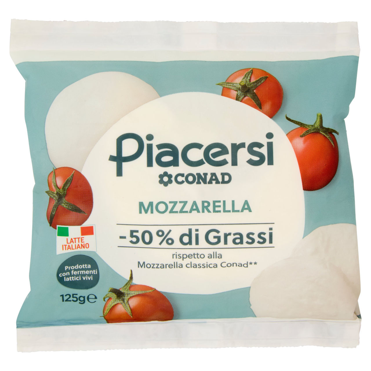 Mozzarella Light 125g Piacersi Conad online