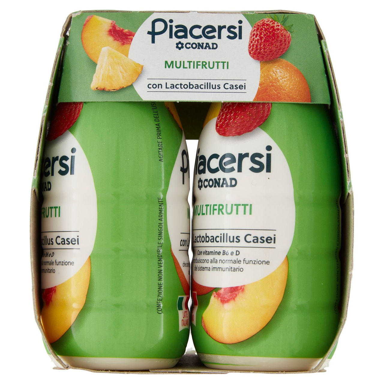 Piacersi Multifrutti 6x100g Conad vendita online