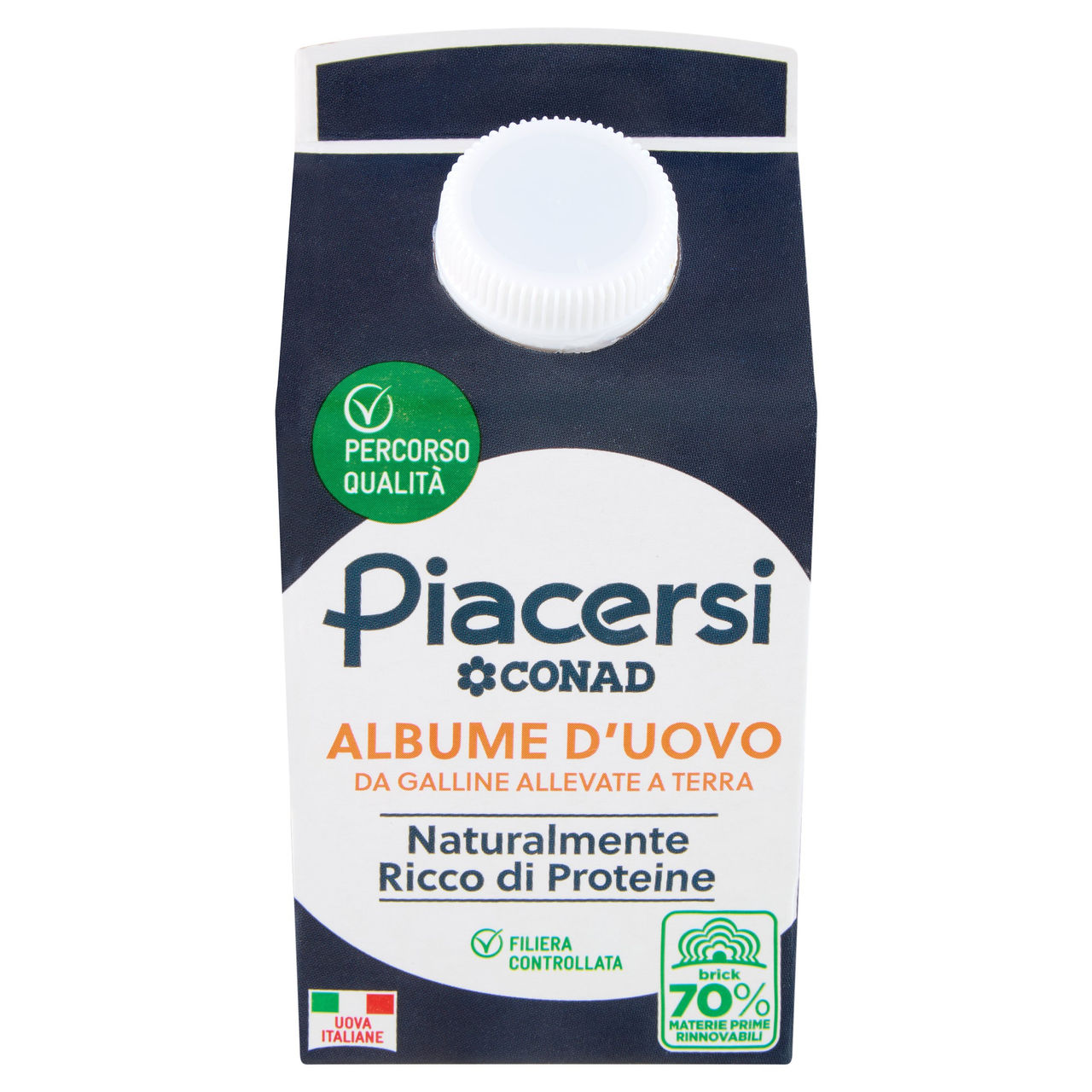 PIACERSI CONAD Percorso Qualità Albume d'Uovo 500 g