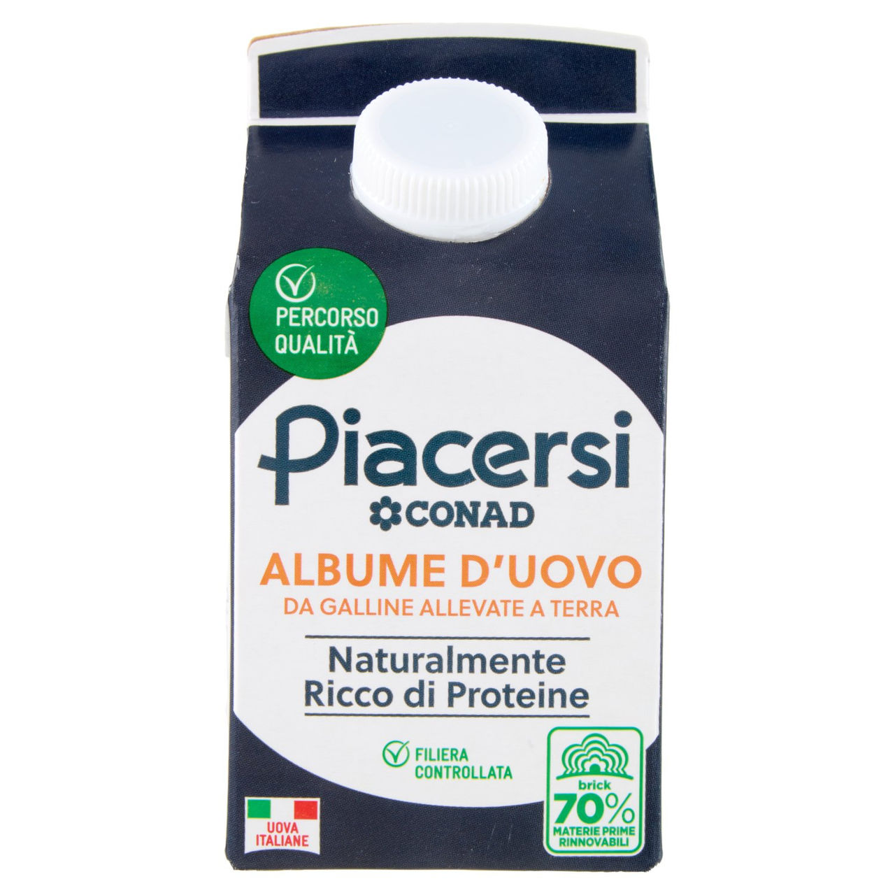 PIACERSI CONAD Percorso Qualità Albume d'Uovo 500 g